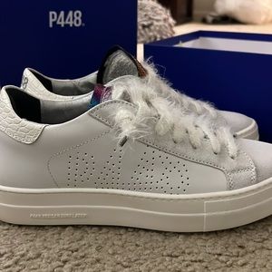 Brand New size 40 P448 white sneakers